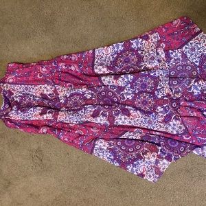 Women’s strappy boho summer dress